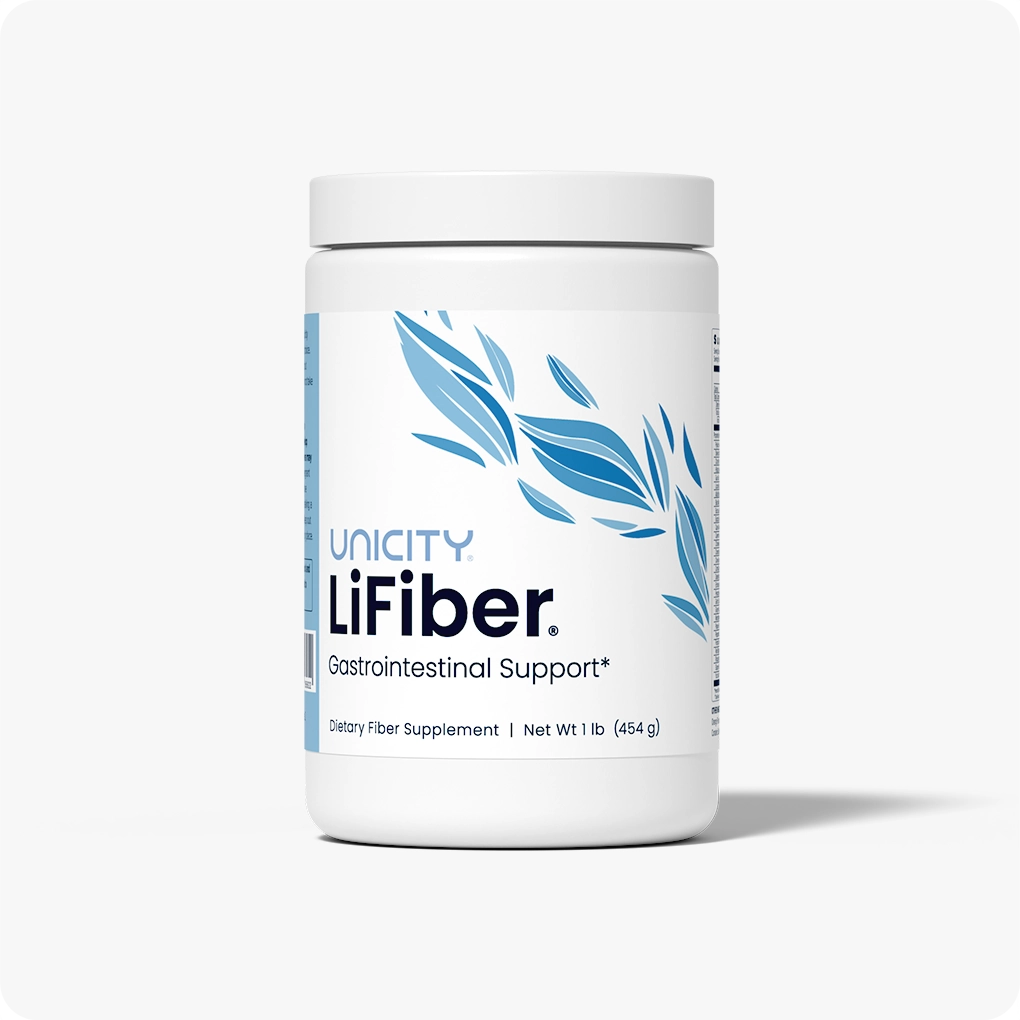 Unicity LiFiber — fibra prebiótica funcional premium